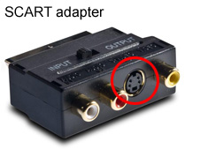 Scart adapter